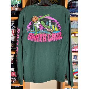 Santa Cruz Skateboards Halloween Double Sided L/S Tee